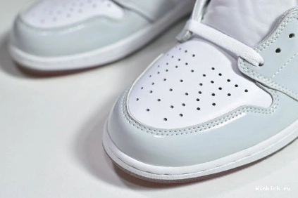 RACER BLUE JORDAN - 1 HIGH ZOOM WHITE RETRO 1014